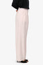 Theory Pink Pleated High Rise Trousers Size 0