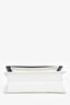 Balenciaga White Lizard Embossed Sharp XS Top Handle