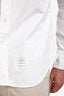 Thom Brown White Cotton Striped Button Down Shirt Size 3 Mens