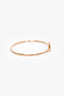 Tiffany & Co. 18K Rose Gold Diamond 'T Wire Bracelet