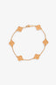 Van Cleef & Arpels 18K Rose Gold Sweet Alhambra 6-Motif Bracelet