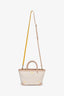 Faure Le Page Pink Coated Canvas 'Daily Battle 19' Mini Tote With Strap