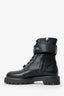 Louis Vuitton Black Leather Ranger Ankle Length Boots Size 37