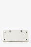 Goyard White Goyardine Saigon Mini Top Handle With Strap
