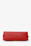 Louis Vuitton Red Epi Cosmetic Pouch