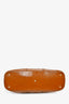 Saint Laurent 2004 Brown Patent 'Muse' Shoulder Bag