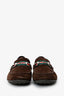 Gucci Brown Suede Loafers Size 11 Mens