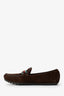 Gucci Brown Suede Loafers Size 11 Mens
