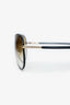 Tom Ford Black/Gold TF 344 Butterfly Sunglasses