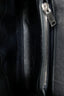 Saint Laurent 2016 Black Chevron Leather Medium College Bag With Chain