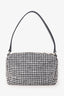 Alexander Wang Silver Rhinestone Mini Heiress Bag