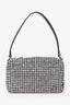 Alexander Wang Silver Rhinestone Mini Heiress Bag