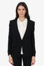Etro Black Single Breasted Blazer Size 42