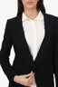 Etro Black Single Breasted Blazer Size 42