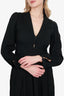 Isabel Marant Black Midi Dress Estimated Size S