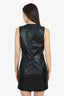 Rag & Bone Black Leather Sleeveless Midi Dress Size 2