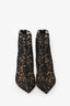 Christian Louboutin Black Lace 'Psybootie 100' Size 38