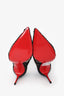 Christian Louboutin Black Lace 'Psybootie 100' Size 38