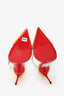 Christian Louboutin Gold 'Alta Firma 100' Heels Size 38