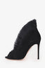 Gianvito Rossi Black Suede 'Ginevra' Heels Size 38