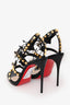 Christian Louboutin Black 'Multiplaticool 120' Heels Size 38