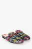 Gucci Multicolour GG Logo Princetown Slip-On Loafers Size 37