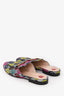 Gucci Multicolour GG Logo Princetown Slip-On Loafers Size 37