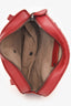 Bottega Veneta Red Leather Intrecciato Belt Bag