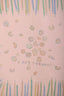 Hermès Light Pink Silk 'A Vos Crayons' Coloured Pencil Print 40cm Square Scarf