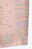 Hermès Light Pink Silk 'A Vos Crayons' Coloured Pencil Print 40cm Square Scarf