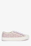 Christian Dior Pink Oblique Walk'n'Dior Sneakers Size 39