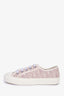 Christian Dior Pink Oblique Walk'n'Dior Sneakers Size 39