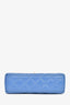 Pre-Loved Chanel™ 2024 Periwinkle Blue Mini Kelly Top Handle