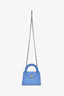 Pre-Loved Chanel™ 2024 Periwinkle Blue Mini Kelly Top Handle