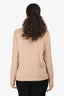 Weekend Max Mara Cream Dog on Leash Graphic Long Sleeve Top Size M