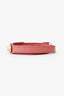 Balenciaga Pink Leather Wrap Bracelet