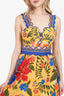 Farm Multicolour Linen Maxi Dress Size XS