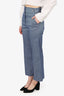 Veronica Beard Blue Linen Pants Size 4