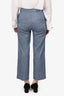 Veronica Beard Blue Linen Pants Size 4