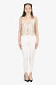 Brunello Cuccinelli White Cotton Pants Size 2