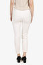 Brunello Cuccinelli White Cotton Pants Size 2