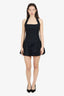 Reformation Black Bebette Mini Dress Size 4