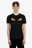 Fendi Black Cotton T-shirt Size L Mens