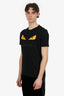 Fendi Black Cotton T-shirt Size L Mens