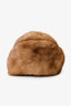 Vintage Brown Mink Fur Hat