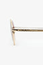 Pre-Loved Chanel™ Gold-tone Frame Round Sunglasses