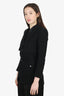 Saint Laurent Black Saharienne Four-pocket Blazer Size 34