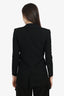 Saint Laurent Black Saharienne Four-pocket Blazer Size 34
