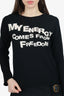 Comme des Garcons Black Knit Sweater Size S