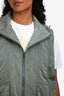 Kith Green Nylon Vest + Shorts Set Size XS